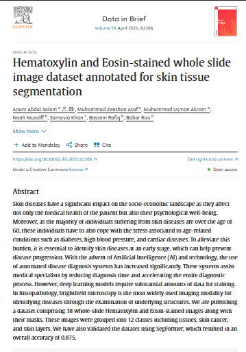 Hematoxylin and Eosin-stained whole slide image dataset annotated for skin tissue segmentation.