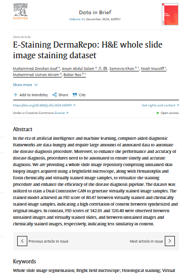E-Staining DermaRepo: H&E whole slide image staining dataset.